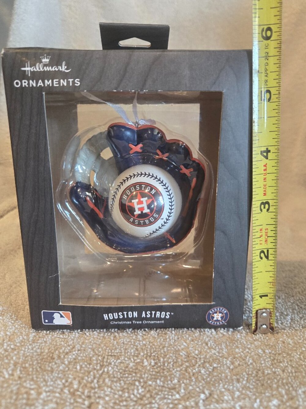 Houston Astros Christmas ornament